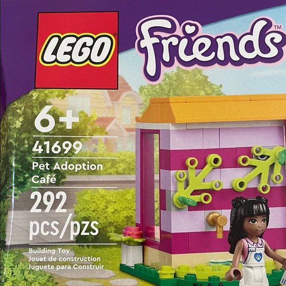 New sealed! LEGO Friends Pet Adoption Cafe 41699 Cat Dog - Picture 2 of 9